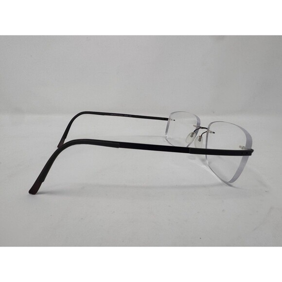 Silhouette 5416 40 6055 Titanium Bronze Gray Rimless Eyeglasses Frames 19 140 main image 9